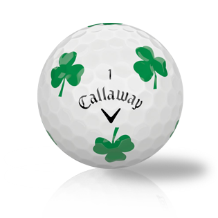 Callaway Chrome Soft Truvis clover green Used Golf Balls - The Golf Ball Company