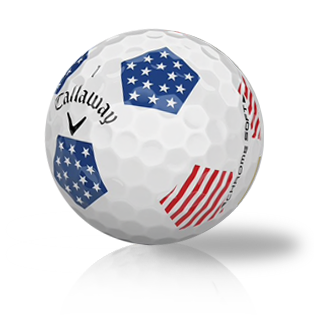 Callaway Chrome Soft Truvis Stars and Stripes Used Golf Balls - The Golf Ball Company