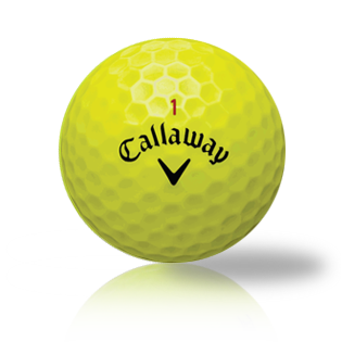 Callaway Yellow Mix Used Golf Balls - The Golf Ball Company