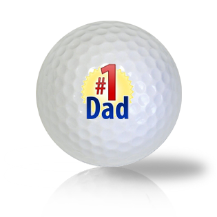 #1 Dad Golf Balls Used Golf Balls - The Golf Ball Company