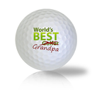 World's Best Grandpa Golf Balls Used Golf Balls - The Golf Ball Company