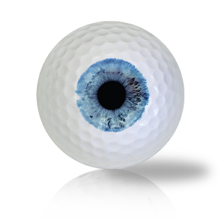 Crystal Blue Eye Ball Golf Balls Used Golf Balls - The Golf Ball Company