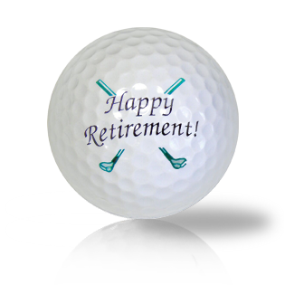 Happy Golfing Retirement Golf Balls Used Golf Balls - The Golf Ball Company