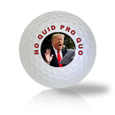 Donald Trump No Quid Pro Quo Used Golf Balls - The Golf Ball Company
