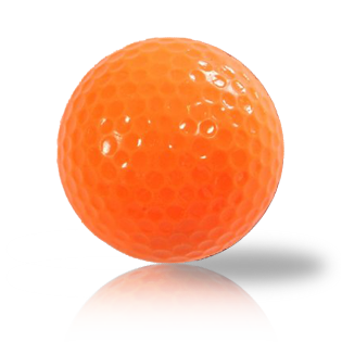 Custom Assorted Orange Mix Used Golf Balls - The Golf Ball Company