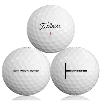 Titleist Pro V1X Refinished (T-Line) Used Golf Balls - The Golf Ball Company