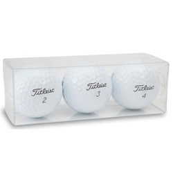 Custom Packaging - 4 Sleeves Of 3 Balls Each (Holds One Dozen Balls) Used Golf Balls - The Golf Ball Company