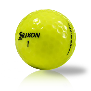 Custom Srixon Q-Star Yellow Used Golf Balls - The Golf Ball Company