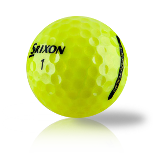 Custom Srixon Q-Star Tour 3 Yellow Used Golf Balls - The Golf Ball Company