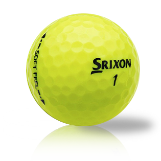 Custom Srixon Soft Feel Yellow Used Golf Balls - The Golf Ball Company