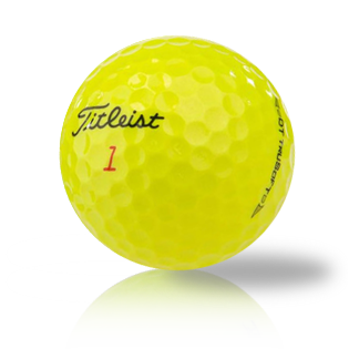 Custom Titleist DT TruSoft Yellow Used Golf Balls - The Golf Ball Company