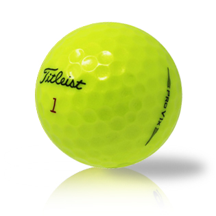 Custom Titleist Pro V1X 2020 Yellow Used Golf Balls - The Golf Ball Company