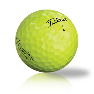 Custom Titleist Tour Speed Yellow 2021 Used Golf Balls - The Golf Ball Company