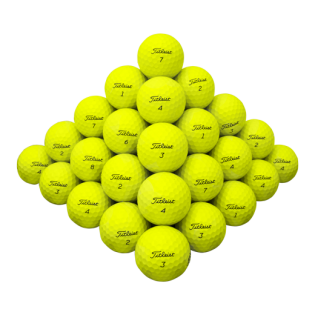 Custom Titleist Yellow Mix Used Golf Balls - The Golf Ball Company