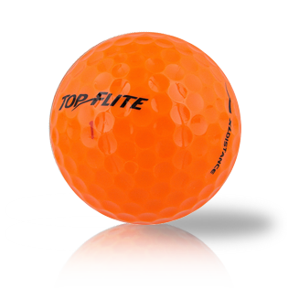 Top Flite Orange Mix Used Golf Balls - The Golf Ball Company