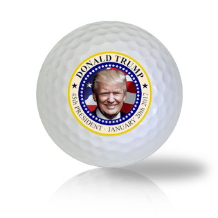 President Donald Trump Golf Balls Used Golf Balls - The Golf Ball Company