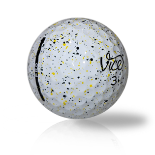 Vice Pro Drip Yellow And Black Used Golf Balls - The Golf Ball Company