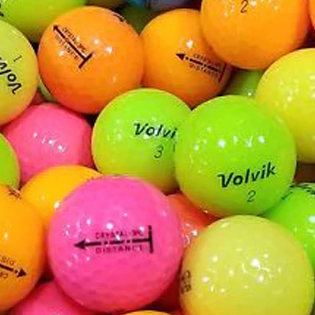 Volvik Color Mix Used Golf Balls - The Golf Ball Company