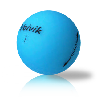 Volvik Vivid Blue Used Golf Balls - The Golf Ball Company