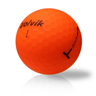 Volvik Vivid Orange Used Golf Balls - The Golf Ball Company