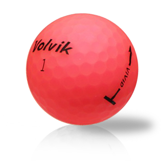 Volvik Vivid Pink Used Golf Balls - The Golf Ball Company