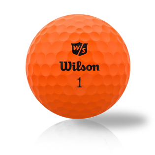 Wilson Duo Optix Orange Used Golf Balls - The Golf Ball Company