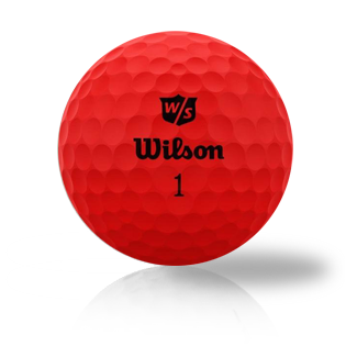Wilson Duo Optix Red Used Golf Balls - The Golf Ball Company