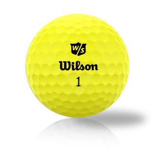 Wilson Duo Optix Yellow Used Golf Balls - The Golf Ball Company
