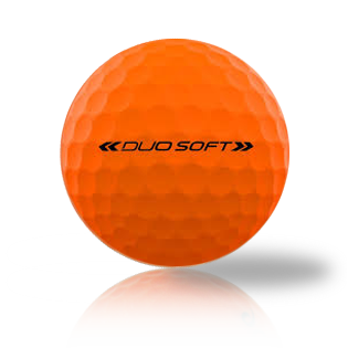Custom Wilson Duo Soft Optic Orange Used Golf Balls - The Golf Ball Company