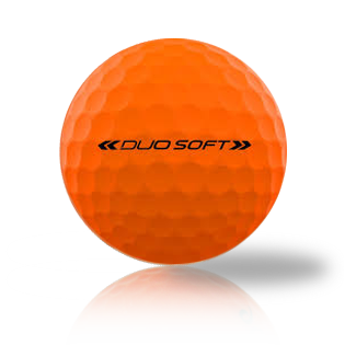 Wilson Duo Soft Optic Orange Used Golf Balls - The Golf Ball Company