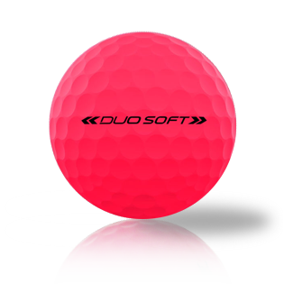 Custom Wilson Duo Soft Optic Pink Used Golf Balls - The Golf Ball Company