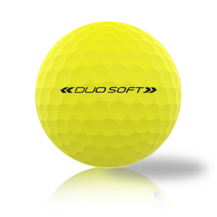 Custom Wilson Duo Soft Optic Yellow Used Golf Balls - The Golf Ball Company