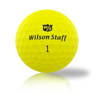 Custom Wilson Yellow Mix Used Golf Balls - The Golf Ball Company